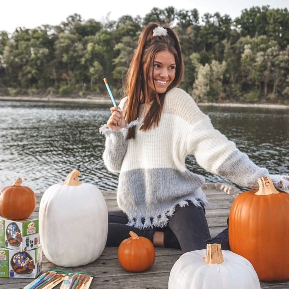 NWT tassel sweater